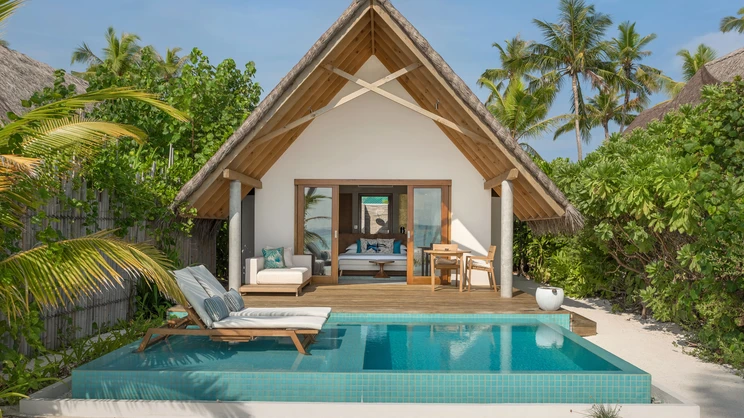  Pool Beach Villa Sunset